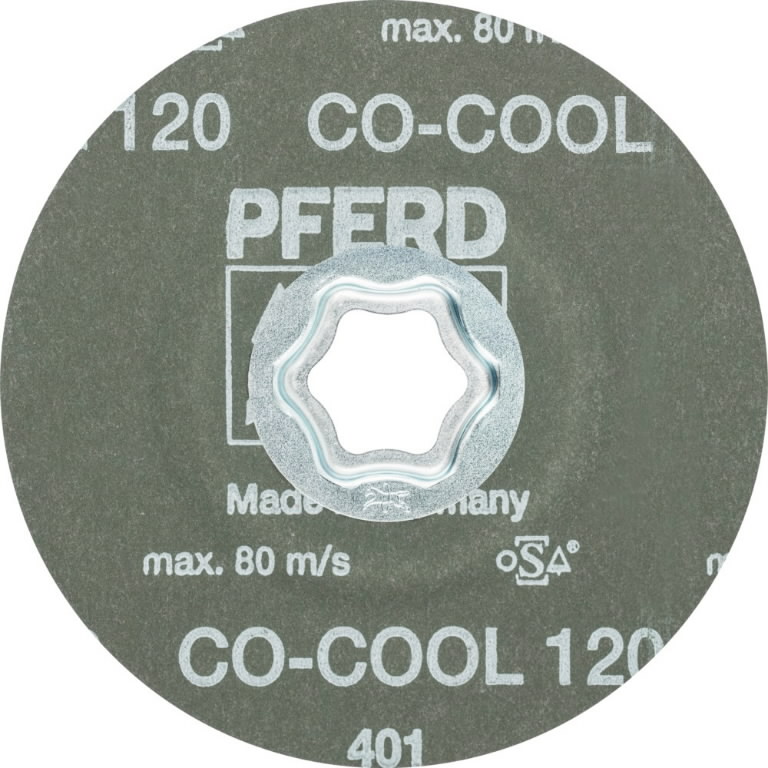 Fiber disc for steel CC-FS CO 115mm P120, Pferd