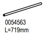 Cross brace L=719mm, Hymer