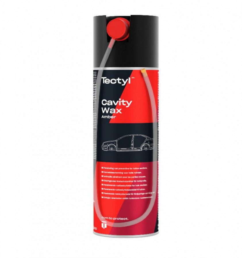 CAVITY WAX AMBER 500ml, Tectyl - Protection of enclosed boxes