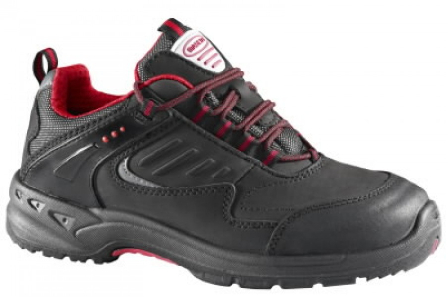 Apsauginiai batai Leone S1P juoda/raudona 42