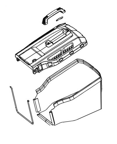 Grass Bag Assembly WG779E, Worx