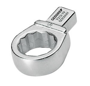Rectangular ring end fitting SE 9x12, 12 mm 
