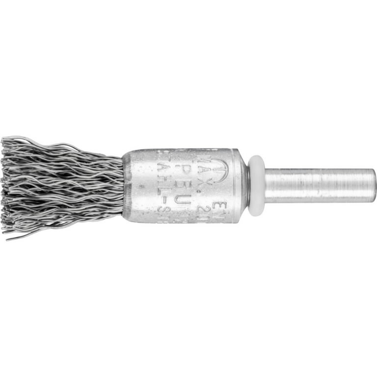 End brush Steel 12x12x6mm 0,35mm, Pferd