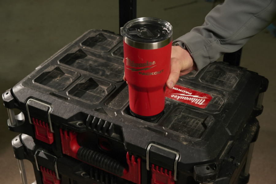 TUMBLER RED PACKOUT 887ML, Milwaukee 