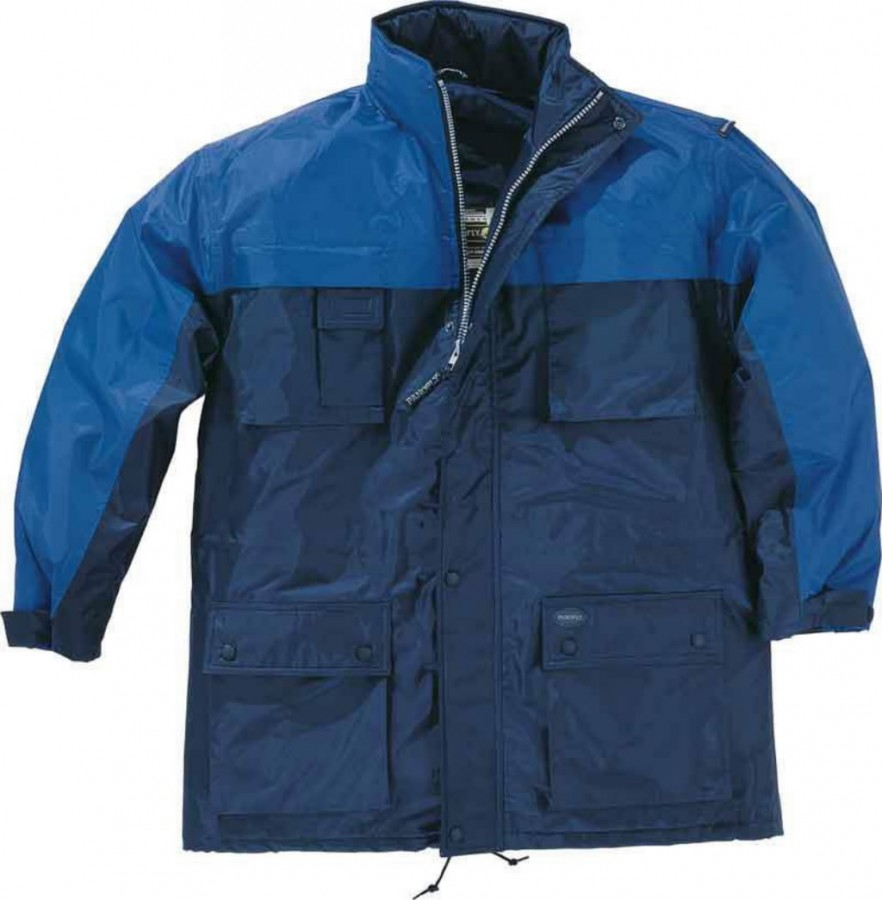 Winter work jacket Kingston Navy Blue / Royal Blu M, Delta Plus Winter jackets