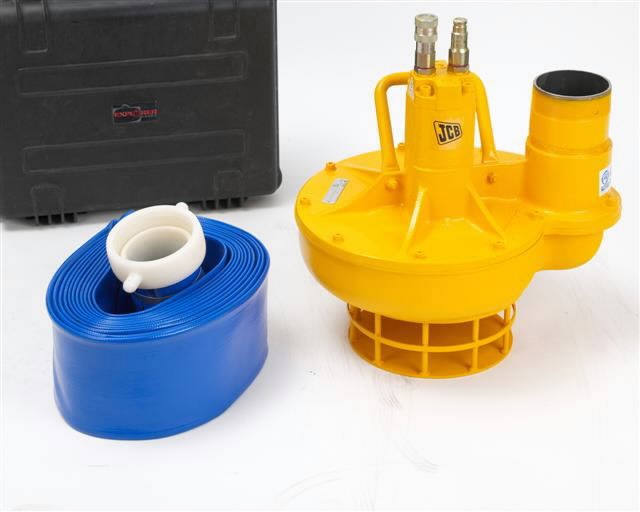 Hydraulic trash pump for JCB Beaver 1