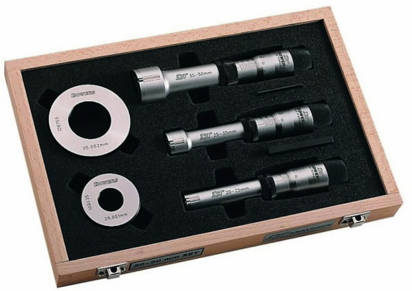 2-Point Bore Gauge-Set 3-6x0.001mm, Vögel