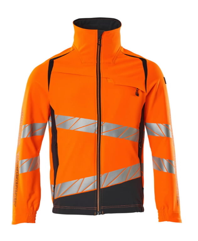 Jacket Accelerate Safe stretch, hi-viz  CL2, orange/black S