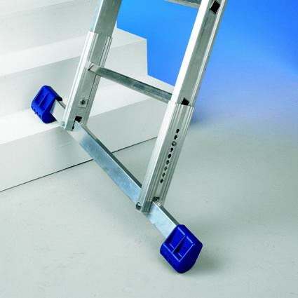 Combination ladder. LUXE 2, 8+9 steps, Svelt