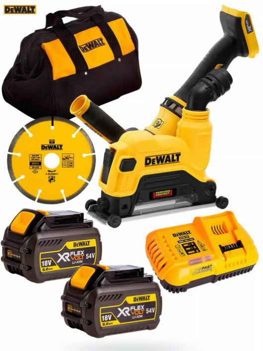 Concrete Cutting Kit DCG4610T2 125mm, 54V, DeWalt
