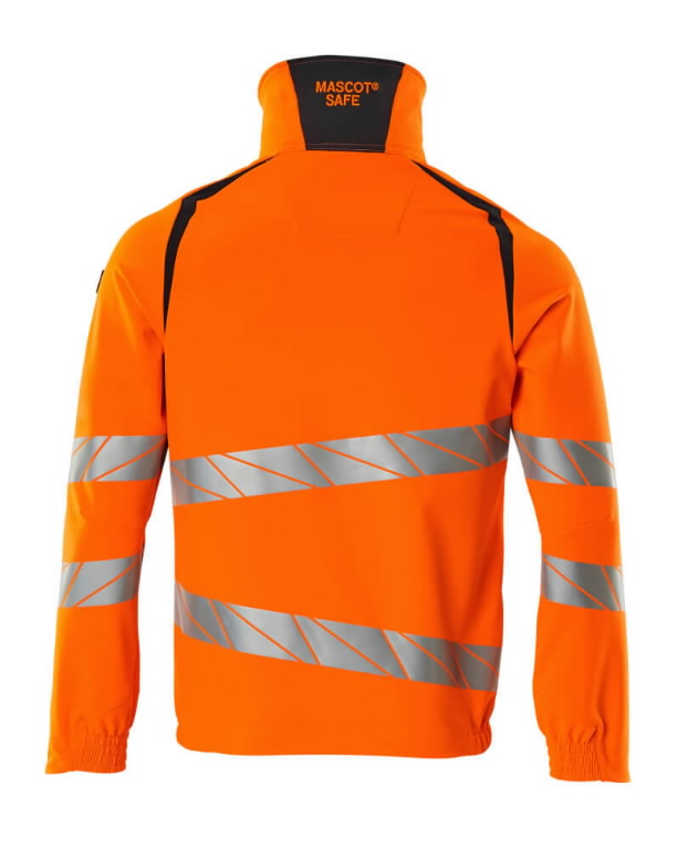 Jacket Accelerate Safe stretch, hi-viz  CL2, orange/black S 2.