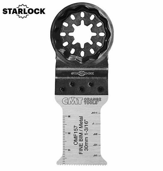 Multitööriista tera metallile 30mm Z1,2mm BiM Co8 STARLOCK, CMT