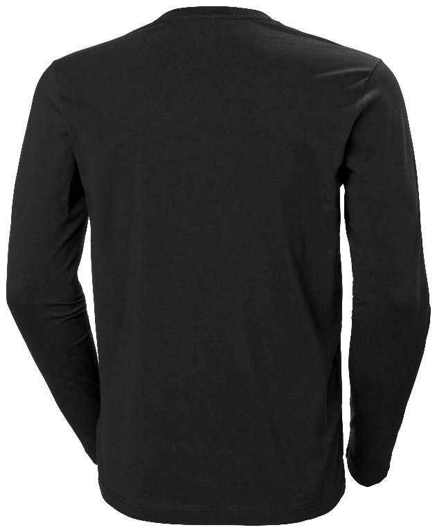 Marškinėliai Graphic ilgomis rankovėmis, juoda 2XL 2.
