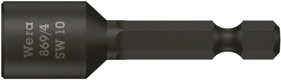 Padrunotsak 1/4´´ 869/4, HEX 5,5x65,0, Wera