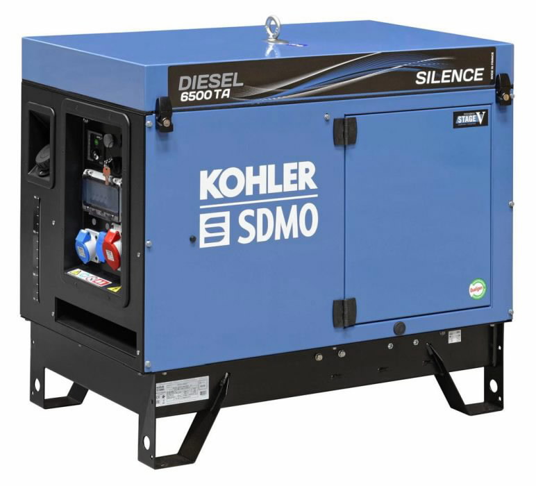 elektrigeneraator DIESEL 5,2 kW 6500TA SILENCE C5, SDMO