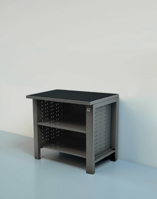 Workbench with open shelf 1M, Keen Space
