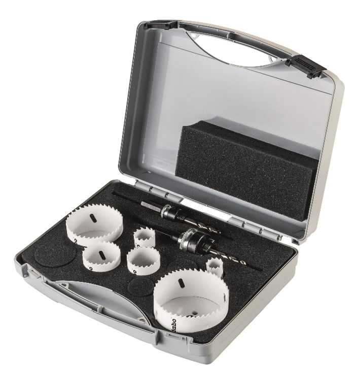 Caurumu zāģiside komplekt Bi-metall 19-83mm, Metabo