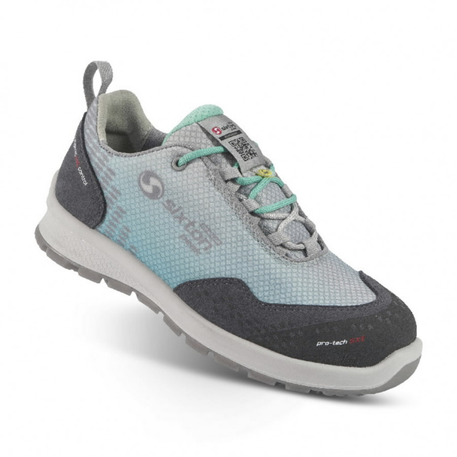 Safety shoes Skipper Lady Cima, blue/grey S2 SRC ESD women 4 40, Sixton Peak