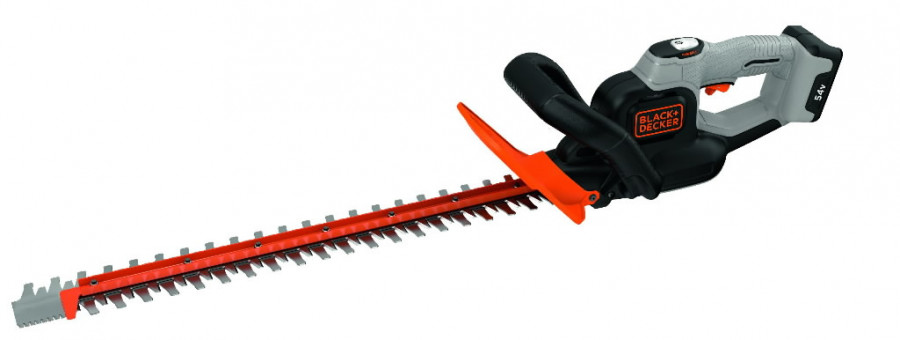 black and decker cordless hedge trimmer battery
