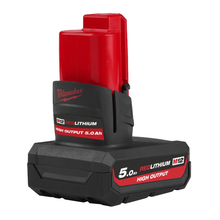 Akumuliatorius 12V M12 HB5 5,0 Ah HIGH OUTPUT 1
