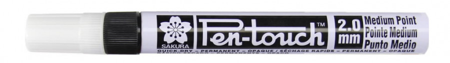 Žymeklis PEN-TOUCH juoda 2,0mm, Sakura