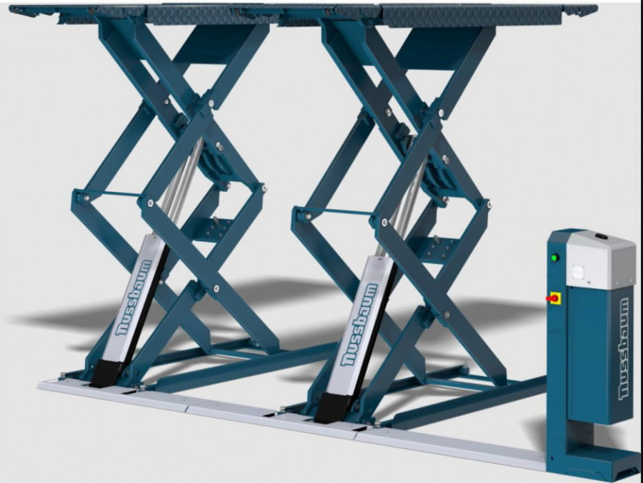 double scissor lift JUMBO-Lift NT, 40000 . RAL5001 1
