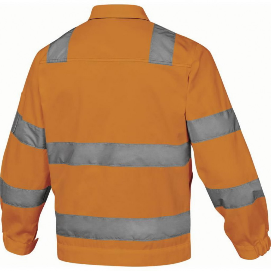 Work jacket M2vhv High visibility CL2, orange S 2.