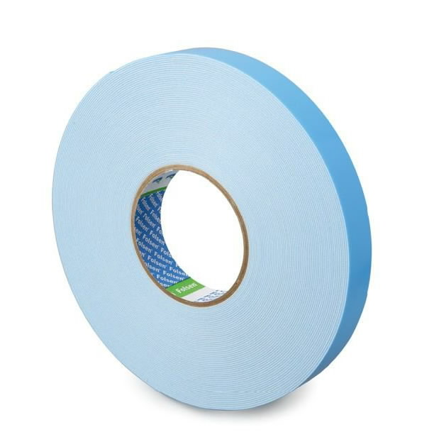 Kahepoolne teip valge 9mmx25mx1,1mm, Folsen