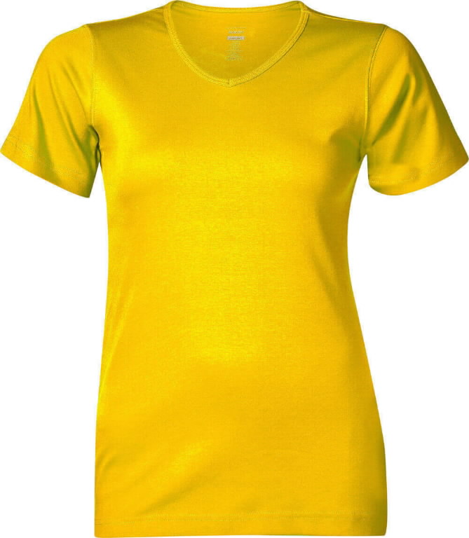 Marškinėliai Nice, moteriški, geltona S