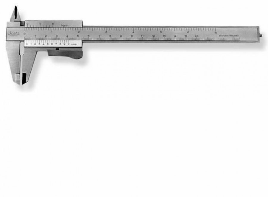 pocket-slide-caliper model 251 150/0,05, DIN 862, Scala