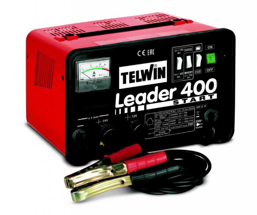 Аккумуляторное зарядное устройство-стартер LEADER 400 START, TELWIN