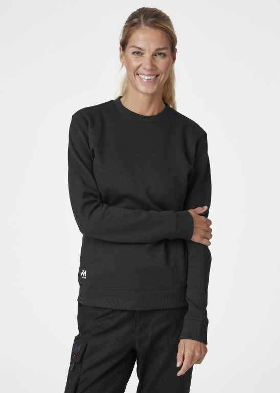 SWEATER MANCHESTER woman, black S 2.