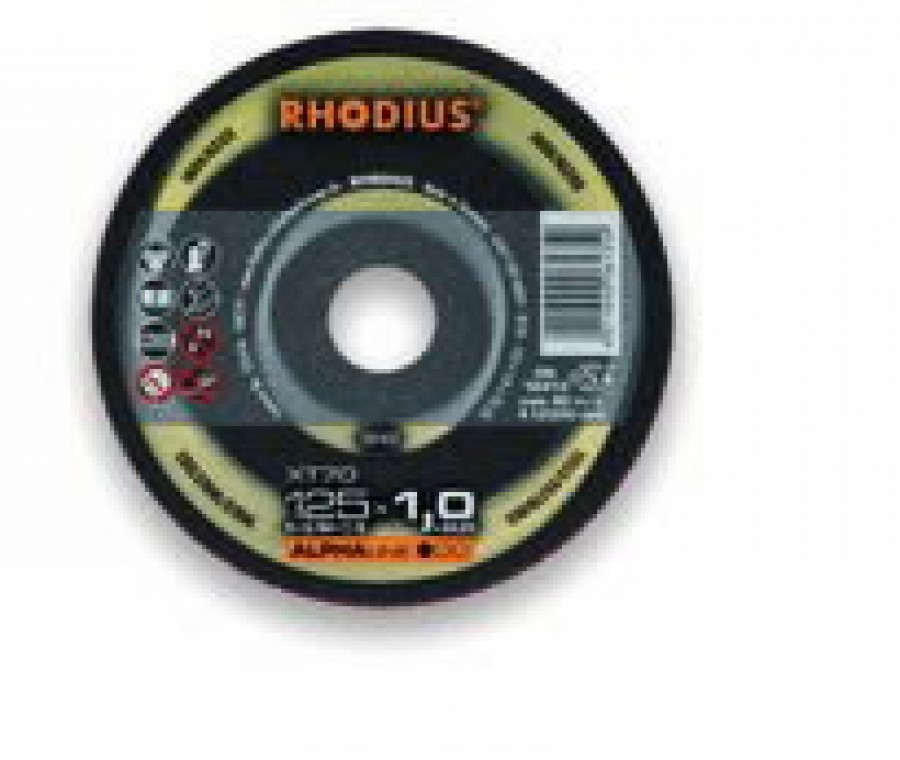 Режущий диск для нержавеюшей стали XT70 125x1,0, RHODIUS