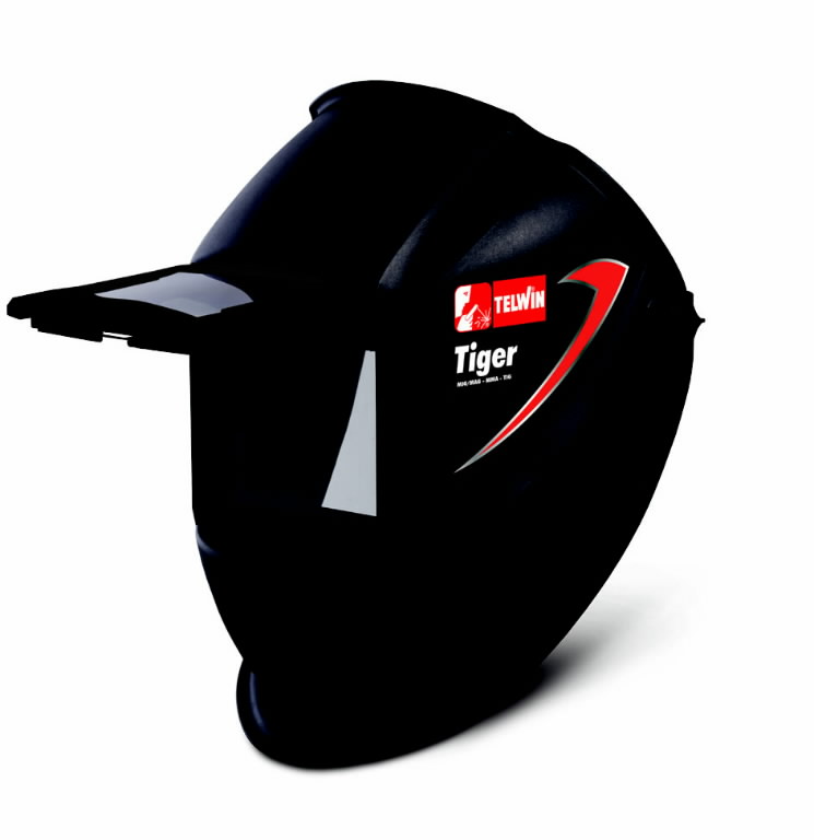 Welding helmet TIGER 51x107mm, flip front, Telwin Passive welding masks