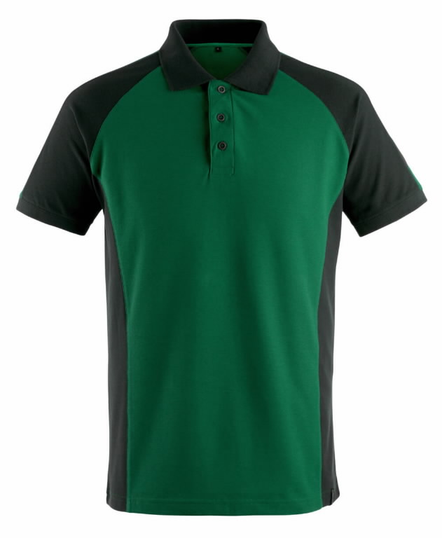 Polo marškinėliai Bottrop žalia/juoda L
