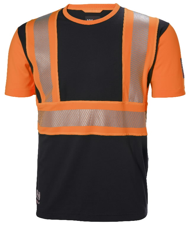 Marškinėliai ICU TEE, orange/ebony L