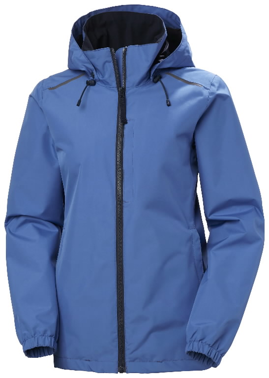 Shell jacket Manchester 2.0 zip in, women, blue 3XL