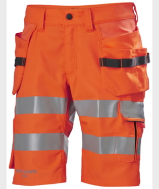 Šortai  Alna 2.0 stretch, hi-vis CL1, oranžinė C48