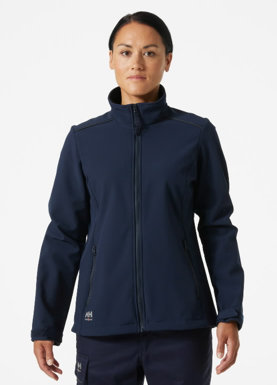 Softshell jacket Manchester 2.0, women, dark blue 3XL 3.