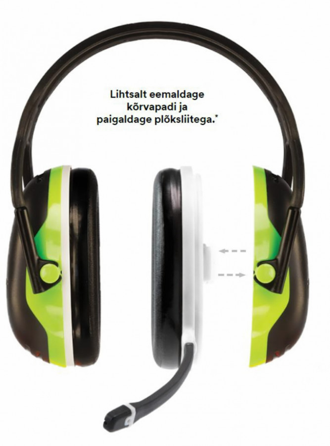 3M™ PELTOR™ belaidė komunikacijos įranga, X serijos ausinėms UU009078906 2.