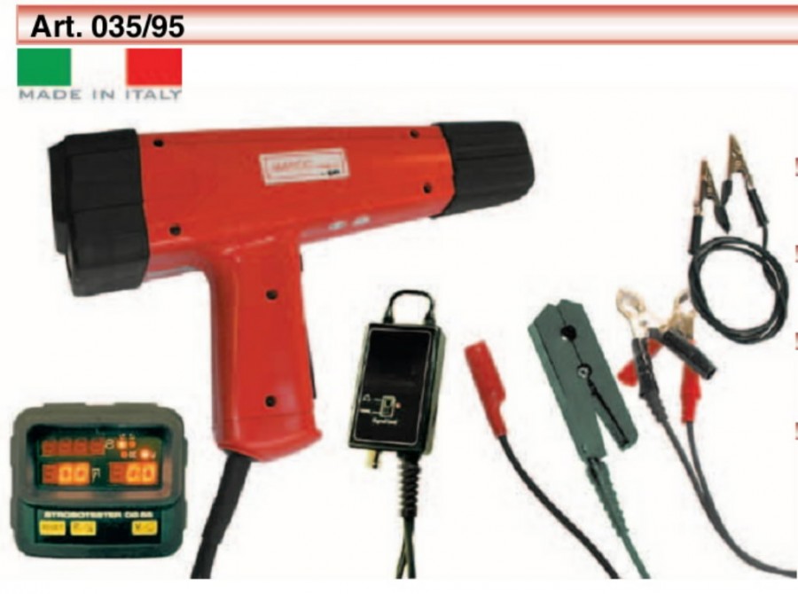 Timing light for petrol and diesel engines, Spin Engine testers