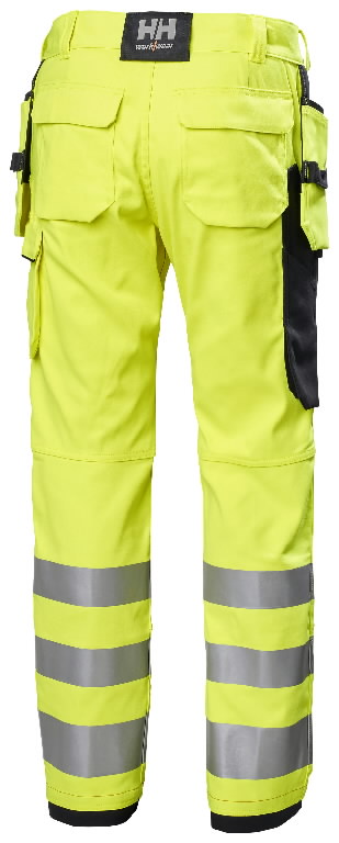 Work pants Fyre, Hi-vis yellow/black C44 2.