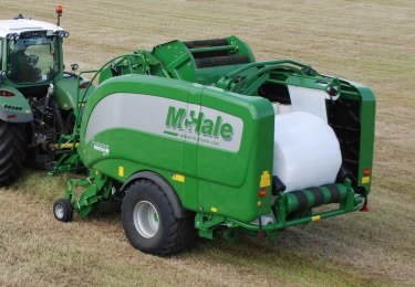 Integrated Baler Wrapper Fusion Vario, Mchale