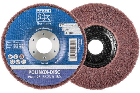 Pluošto  diskas PNL Polinox 125mm A180