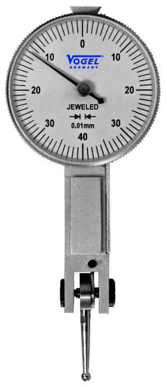 Svirtinis indikatorius  0 – 40 – 0mm 