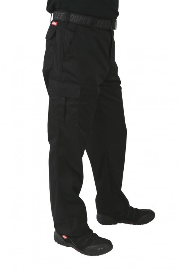 Lee Cooper Workwear Premium Heavyweight Pantaloni Pants Toploader ginocchio tasche 