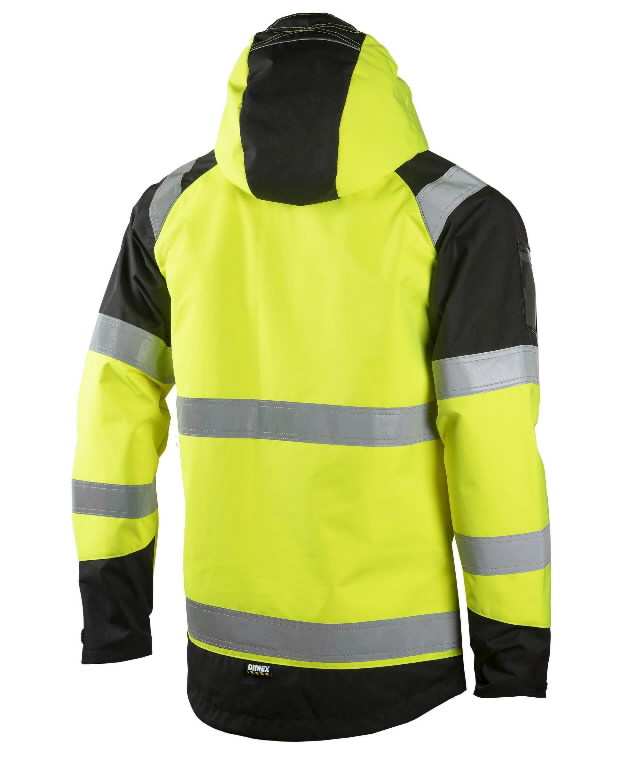 Hi-vis Workjacket 6109,  yellow/black M 2.