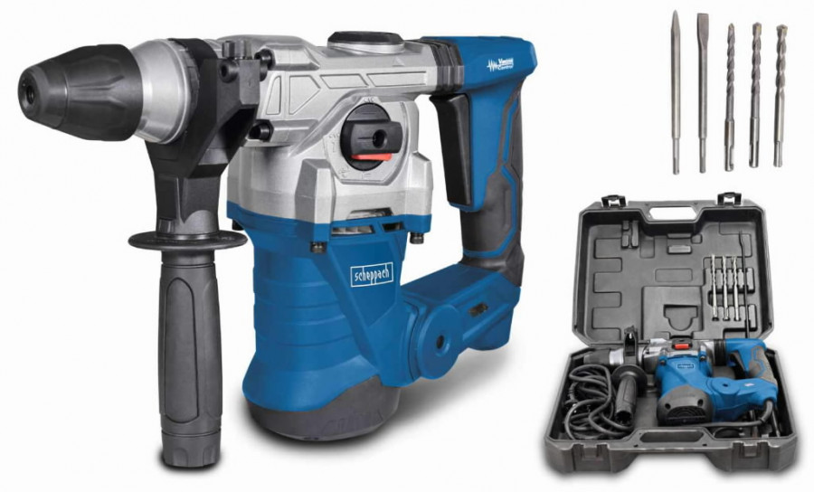 Rotary and demolition hammer DH1300Plus, Scheppach Combihammers SDSPlus