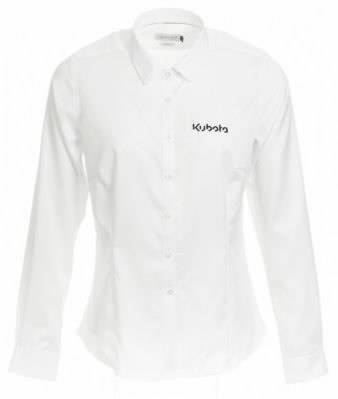 Womens shirt, white KUBOTA S