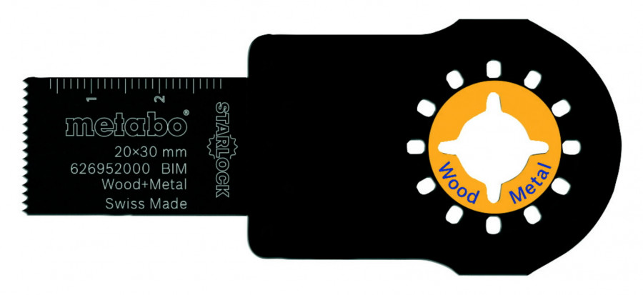Standarta griezējasmens 20 mm. BiM, 20 TPI, Metabo